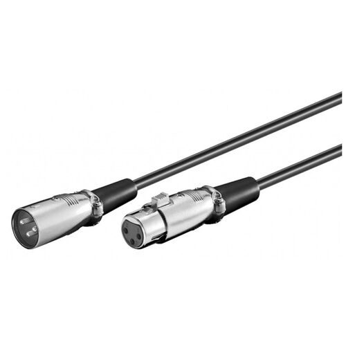 Digitus E10418 câble audio 2 m XLR (3-pin) Noir