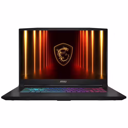 MSI Katana 17 HX B14WGK-013FR Intel Core i7 i7-14650HX Ordinateur portable 17.3" Full HD 16 Go DDR5-SDRAM 1 To SSD NVIDIA GeForce RTX 5070 Wi-Fi 6E (802.11ax) Windows 11 Home Noir