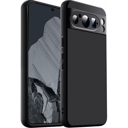 LORANKA-Coque Compatible avec Google Pixel 8 Pro Étui de Protectrice Antichoc avec Protection de Caméra Anti-Rayures Adaptation Précise Silicone Protection Phone Case