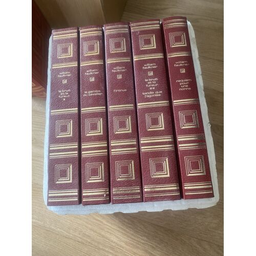 Collection 5 Livre William Faulkner