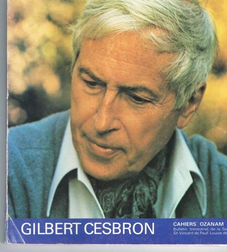 Cahiers Ozanam N°68, Janvier-Mars 1980 : Gilbert Cesbron