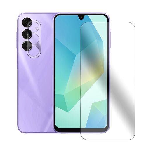 Verre trempé compatible pour Samsung Galaxy A16 4G SM-A165F 6.7""+ Verre trempé Protecteur d'objectif camera arrière - Visiodirect -