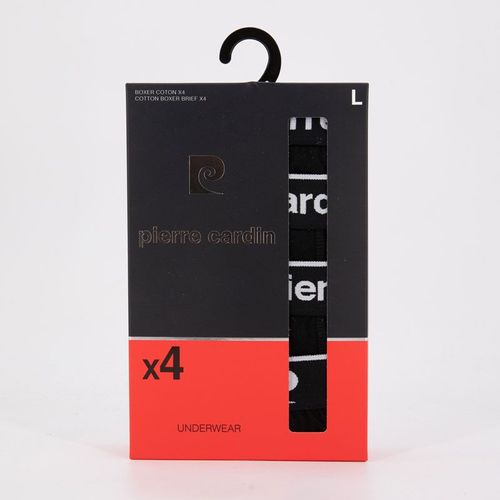 Lot De 4 Boxers Coton Pca/1/Bcx4/Cla/1 Homme Pierre Cardin
