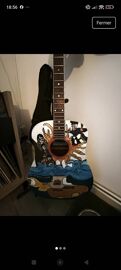 Guitare Déco Peinture