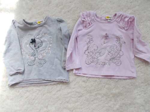 Lot De 2 Hauts Bébé Fille " Tweety Titi " Taille 9 Mois Idée Cadeau