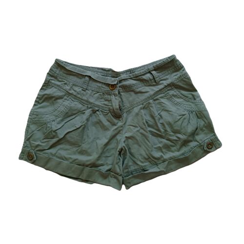 Short Vert Kaki A Revers. Pimkie. Coton. Taille 36
