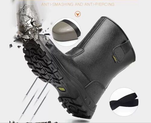 New Safety Boots – Sizes 40-44 + 2 Pairs Of Gloves – Work, Construction, Diy