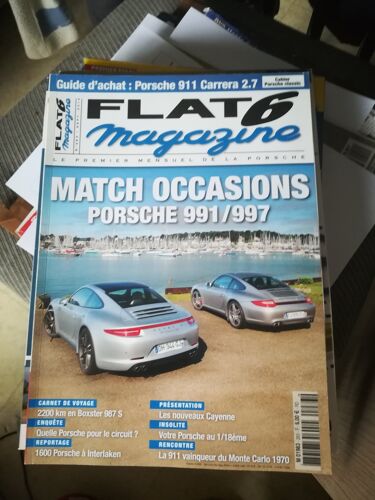 Flat 6 283 De 2014 991,997,Boxster S 987 Phase 2,Panamera Diesel,Carrera 2.7,356 Pre A Cab