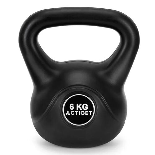 Kettlebell - Springos - 6 Kg - Abs Durable - Poignée Confortable - Idéal Pour L'entraînement À Domicile
