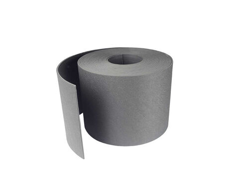 Bordure flexible en PE 100% recyclé, 10 m x 7,5 cm - Gris - Nortene