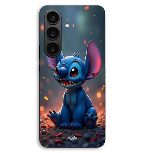 Coque Pour Samsung Galaxy S26 Stitch mignon 3D art Maniacase