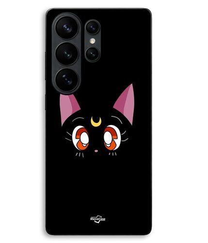 Coque Pour Samsung Galaxy S26 Ultra Chat noir Luna Sailor Moon Maniacase