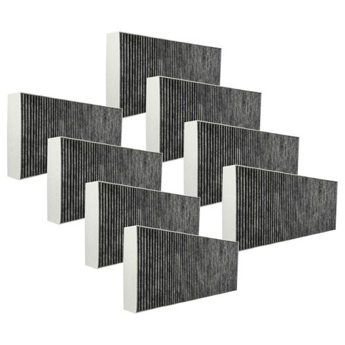 vhbw 8x Filtres à charbon actif remplacement pour Neff Z54TR00X0 pour hotte aspirante - 46 x 19,1 x 5 cm