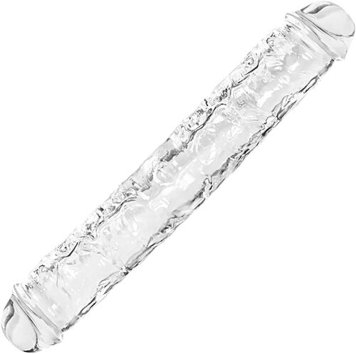 50 X 4,8 Cm Énorme Gode Double Tête, Gode Anal Long Réaliste, Gode Double Épaissi Extra Large, Gode Extra Long Double Face Transparent Xxl, Pénis Tpe, Adapté Aux Femmes/Hommes/Lesbiennes