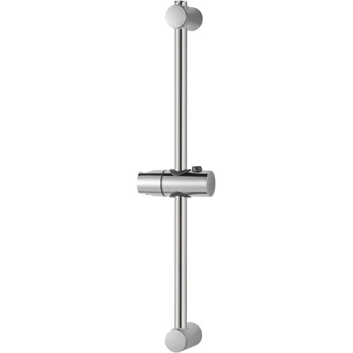 Barre de Douche 70cm,avec Support Pommeau de Douche,Distance Réglable de 38 à 66cm,Barre Douche de Remplacement,Finition en Acier Inoxydable