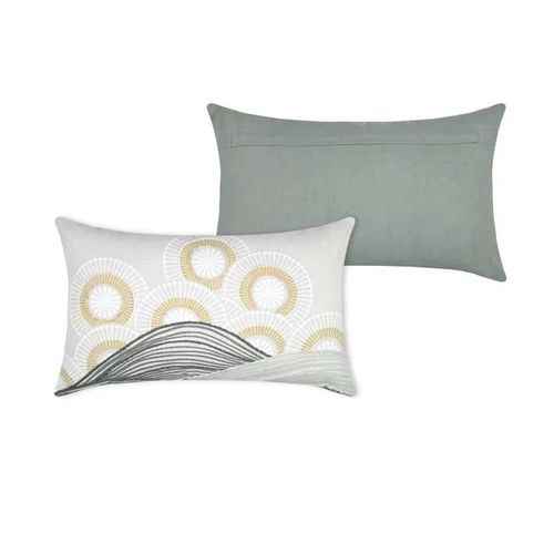 Coussin - Youki - 30x50cm - Coton Naturel - Déhoussable - Entretien Facile