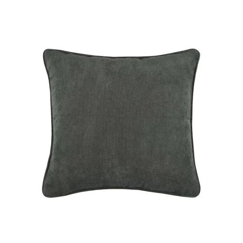 Coussin - Antoine - 45 X 45 Cm - Velours Côtelé - Kaki