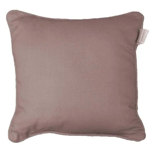 Coussin - 60 X 60 Cm - Coton Uni - Noisette - Design Contemporain