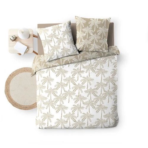 Housse Couette + 2 Taies 220 X 240 Cm Fleurs Oliane