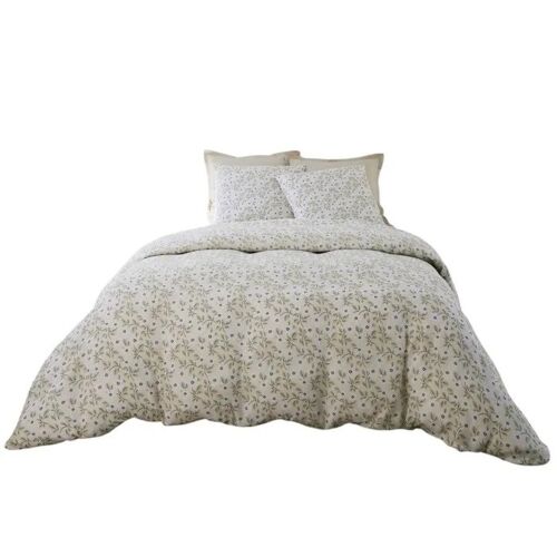 Parure De Lit Gaze De Coton 220 X 240 Cm Lucile