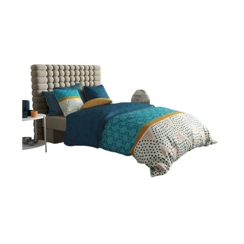 Housse Couette + 2 Taies 260 X 240 Cm Graphiques Modernes