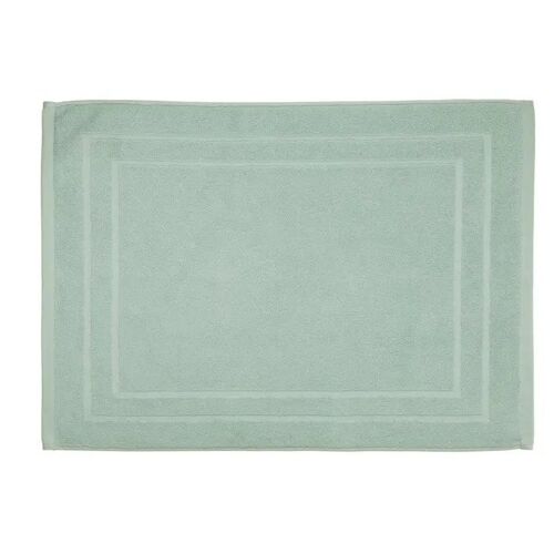 Tapis de bain 50 x 70 cm moderne celadon