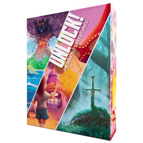 Asmodee Unlock! Enchanted Adventures Unlock! Enchanted Adventures 60 Min Jeu De Société Voyage/Aventure