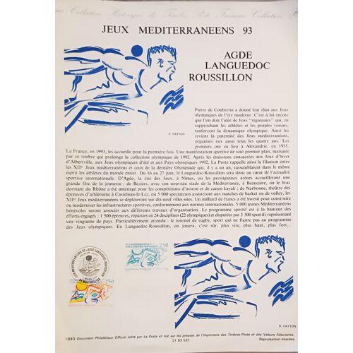 Jeux Méditerranéens 93 Agde