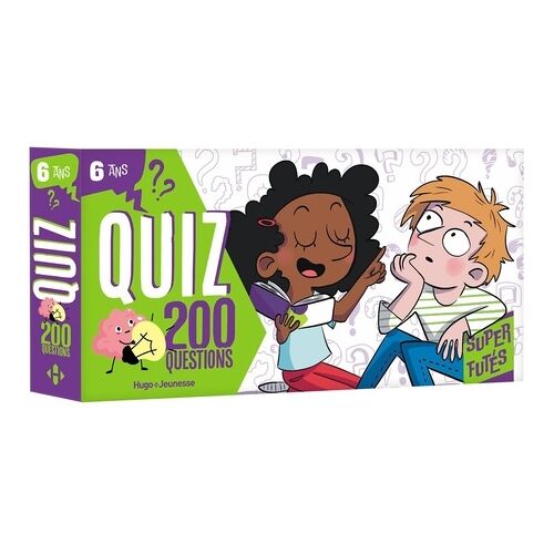 Super Futés Quiz 200 Questions 6 Ans