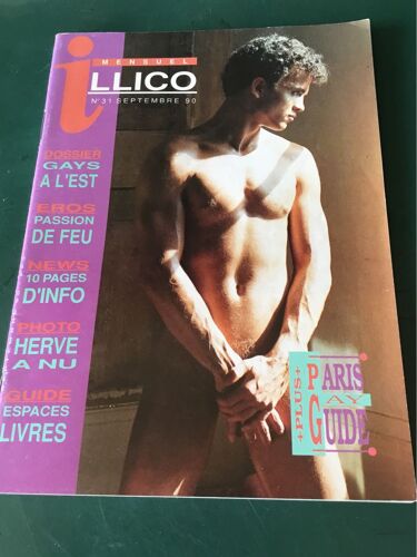 Illico N° 31 Guide Paris Photos Luccio Revue Gay Homo