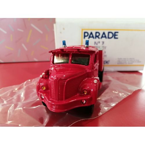 Camion De Pompier Berliet Glc 8 N°7 Momaco Parade-Parade Momaco