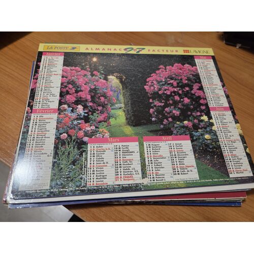 Calendrier Almanach Du Facteur