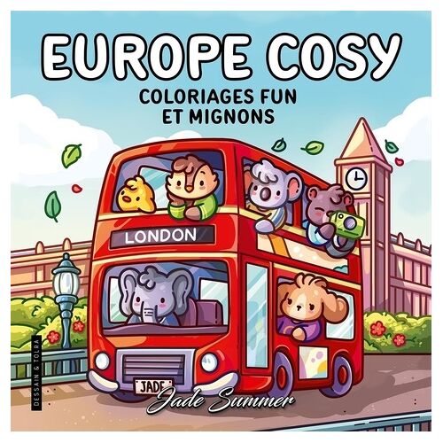 Europe Cosy - Coloriages Fun Et Mignons