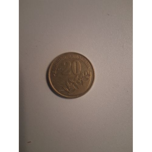 Pièce De 20 Drachmes "1992" Grèce