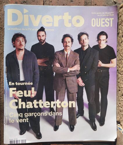 Diverto 159 : Feu ! Chatterton Cinq Garçons Dans Le Vent