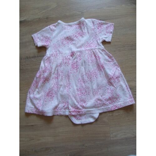 Robe Body Gap Rose Blanc 6.12 Mois