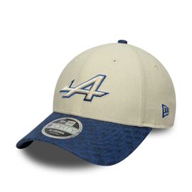 Casquette 9forty M-Crown Adjustable Alpine Racing Heritage Bleu Foncé