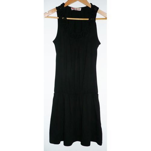 Tunique. T Shirt Long. Noir. Jennyfer. Coton. Polyester. Taille 36