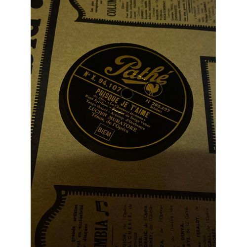 78 Tours Pathe Puisque Je T Aime 