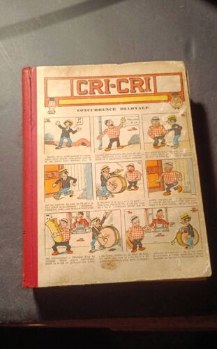 Reliure Revues Bandes Dessinées - Cri - Cri - 1936 - No 901 À 953 - Charlot - Laurel Et Hardy ....