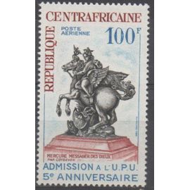 Centrafrique Timbre Admission À L' O9u 1965