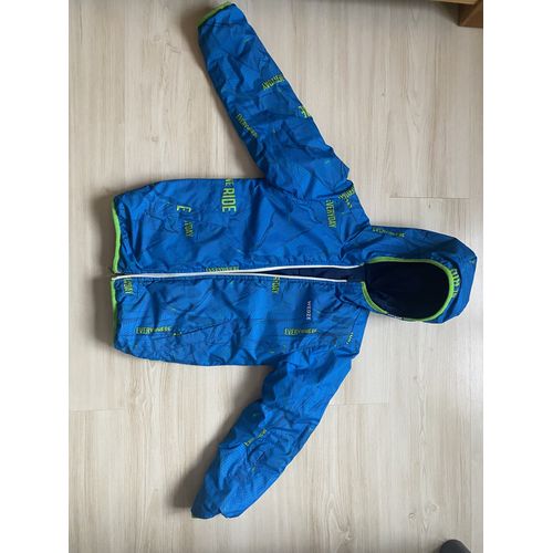 Anorak Bleu Réversible Et Imperméable Decathlon 6 Ans / 8 Ans