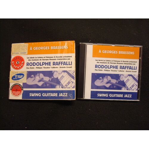 A Georges Brassens - Rodolphe Raffalli + Dédicace Sur Le Cd De L'Artiste