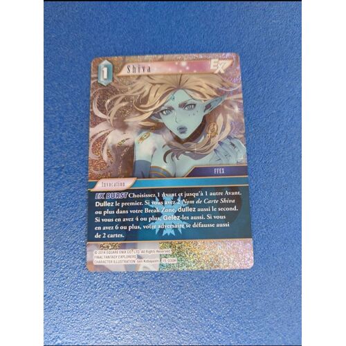 Shiva 15 030h Foil Carte Card Final Fantasy