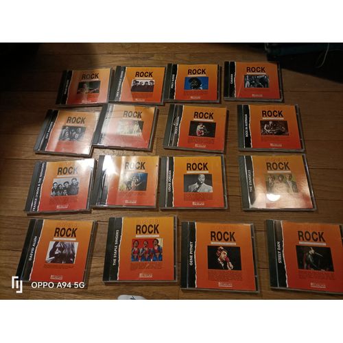 Lot De 27 Cd De La Collection : Les Genies Du Rock Édition Atlas
