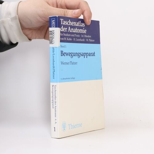 Taschenatlas Der Anatomie 1. Bewegungsapparat | Werner Platzer Platzer