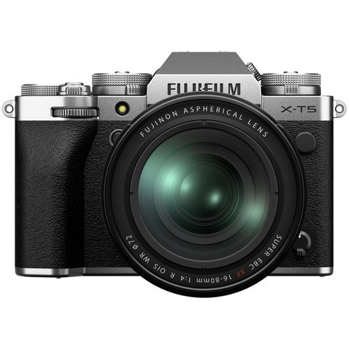 Fujifilm X-T5 Kit, XF 16-80mm, Silver