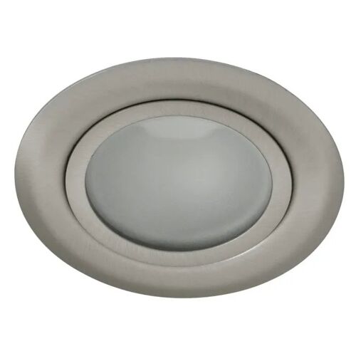 Spot Led Encastrable Meuble ¿ Chrome Mat ¿ 73mm ¿ Blanc Chaud ¿ Kanlux Kl-19761