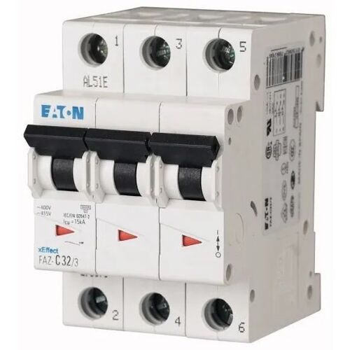 Disjoncteur - EATON - FAZ-B6/3 - 6 A - 240 V - Type B - 3P
