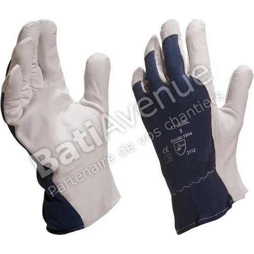 Gants CT402 cuir taille 10 - DELTA PLUS - CT402BL10